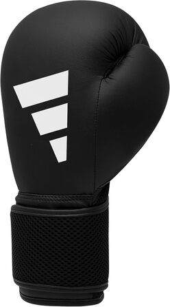 Боксерські рукавички adidas Hybrid 25 - модель початкового рівня, чорні, 10 унцій