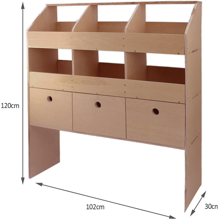 Універсальна автомобільна полиця Monster Racking, стелажі для транспортних засобів, система стелажів для транспортного обладнання, дерев&39яні полиці, система стелажів для фургона, візок для майстерні, 102 см Ш x 30 см Г x 120 см В