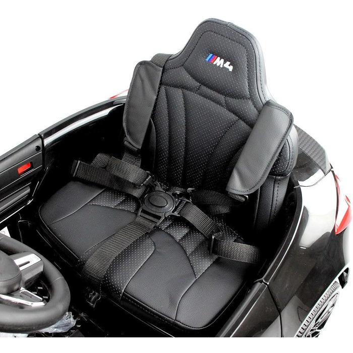 Колеса Eva, дитячий автомобіль дитячий транспортний засіб дитячий електромобіль (чорний), 4, MP- 90W