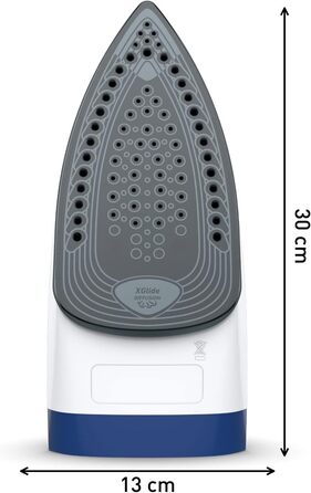 Парова праска 2400 Вт Потужність пари 180 г/хв. ємність 270 мл швидке нагрівання та ефективне прасування керамічна підошва краплев