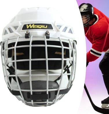 Хокейний шолом, воротарський шолом для хокею з ремінцем підборіддя, хокейний шолом, аксесуари для хокейних ігор, вправи для хокею на суходолі