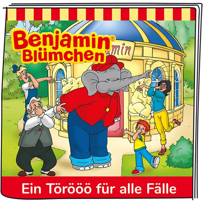 Аудіофігурки для Toniebox радіоп'єса Benjamin BLMCHEN - EIN Tr fr alle Flle figure - 18 захоплюючих історій - бл. 61 хв - від 3 років - НІМЕЦЬКА