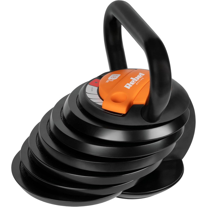 Регульована чавунна гиря Rebel Kettlebell 18 кг RBA-2324-18