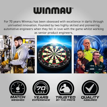 Дартборд Winmau MvG Diamond Edition