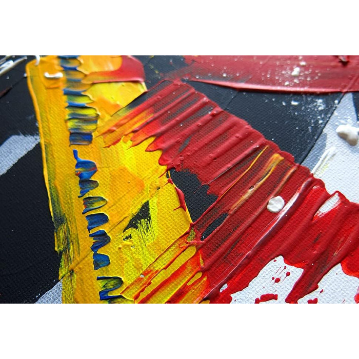 Моніка Мірафьорі I 100 РУЧНИЙ РОЗПИС I Картина Парадокс 140х70см Картина Ручний розпис Акриловий живопис Дуже великий акриловий жи