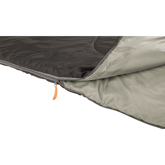 Спальний мішок Easy Camp Chakra/+10°C Black Left (240146)