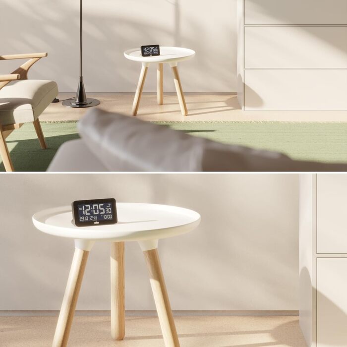 Цифровий будильник Braun Clock BC10W-DCF