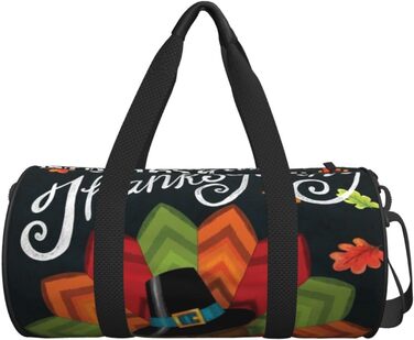 Дорожня сумка Щасливий День Подяки, спортивна сумка для чоловіків та жінок, сумка-мішок, спортивна сумка