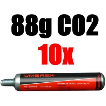 Капсул Co2 88г Gotcha, softair, пейнтбол, Co2 гвинтівка, 10