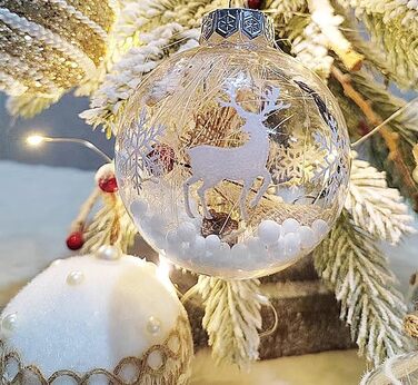 Набір з 9 елегантних різдвяних кульок FlYHIGH