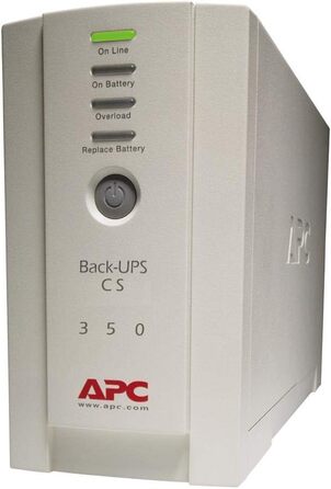 ДБЖ APC Back-UPS CS - BK650EI - джерело безперебійного живлення 650 ВА (4 виходи IEC, захист від перенапруг) (вихідна потужність 350 ВА, одинарний)