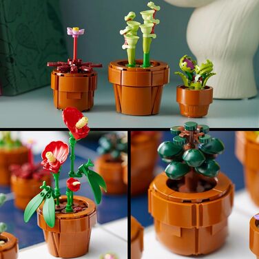 Конструктор LEGO Botanical Collection Tiny Plants 10329, 758 деталей, мініатюрні рослини
