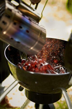 Розпалювач димоходу RSLE, високоякісна запальничка для вугілля з нержавіючої сталі, іскрогасник, ручка з теплозахисною пластиною,