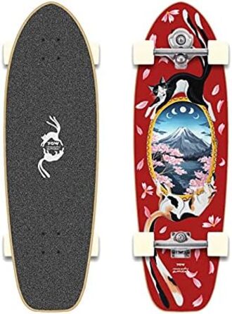 Скейтборд Surfskate YOW Скейтборд для серфінгу Скейтборд Mercedes Bellido 34 дюйма Limit Edition