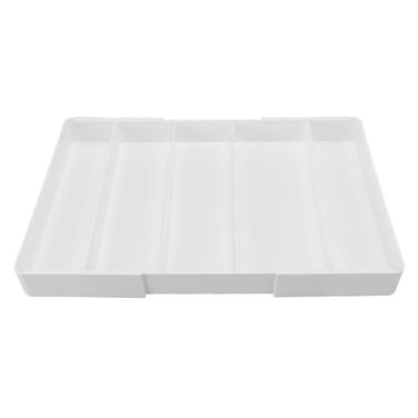 Роздільники для шухляд з ABS-пластику, універсальний органайзер для шухляд, простий дизайн для кухні, спальні та офісу - міцне сховище, проста організація, практичність для