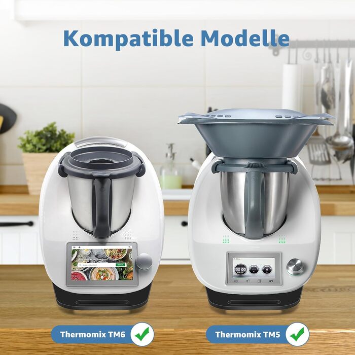 Розсувна дошка для Thermomix TM6, акрилова розсувна дошка для аксесуарів, швидкорухома дошка для кухонного комбайна Thermomix Vorwerk TM 6 Аксесуари Pad Board Acrylic Black