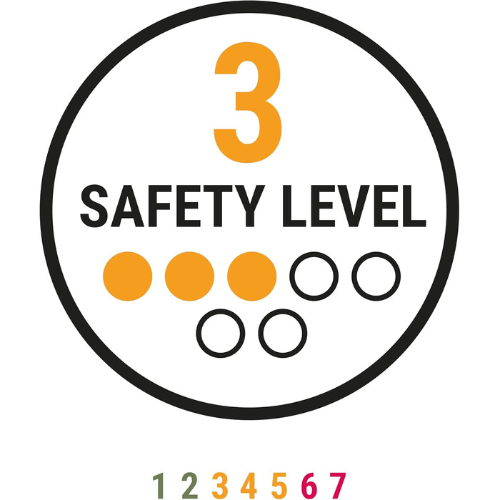 Замок ланцюговий Prophete, велосипедний, з високим ступенем захисту від злому, довжина 90 см, діаметр 6 мм, колір чорний