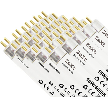 Люмінесцентна лампа Люмінесцентна трубка 18 Вт 840 4000 К Нейтральна неонова лампа 60 см T8, 25 шт.