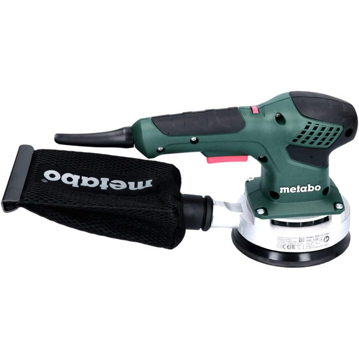 Шліфувальна машина Metabo SXE 3125 (600443000) Картонна коробка, діаметр опорного диска 125 мм, частота обертання на холостому ход