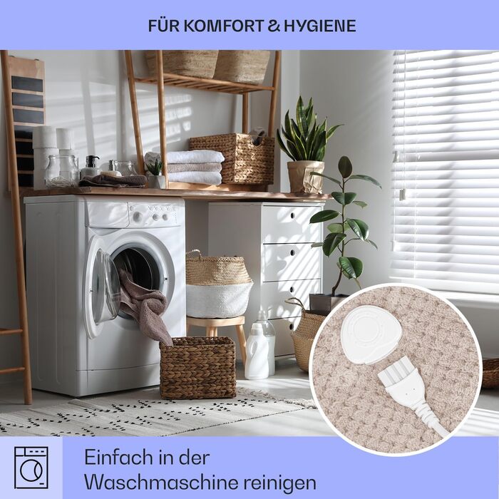 Електрична ковдра з підігрівом та автоматичним вимиканням, 180x130 см Електрична ковдра з підігрівом, яку можна прати в пральній машині, Двостороння ковдра з підігрівом для ліжка та дивана, Підігріта ковдра з 9 режимами нагріву, 180x130 см, Піщаний