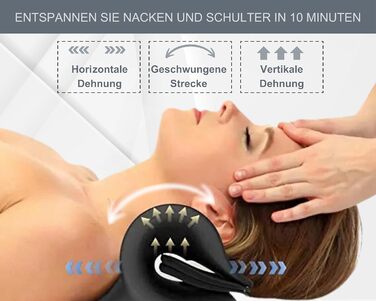 Подушка для лікування шийного відділу хребта Для полегшення болю в шиї та плечах Розслаблюючий пристрій Розтяжка для зменшення напруги Подушка з регульованою висотою Регульована висота подушки для шиї