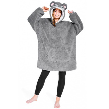 Ковдра CityComfort Oversized Hoodie з рукавами, Oversized Grey Koala