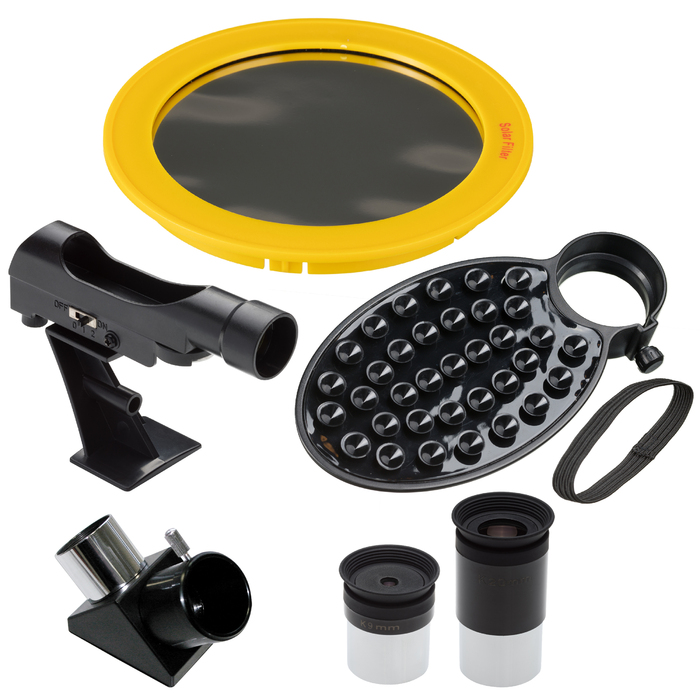 Телескоп Bresser Nano AR-70/700 AZ з сонячним фільтром і адаптером для смартфона (4570700)