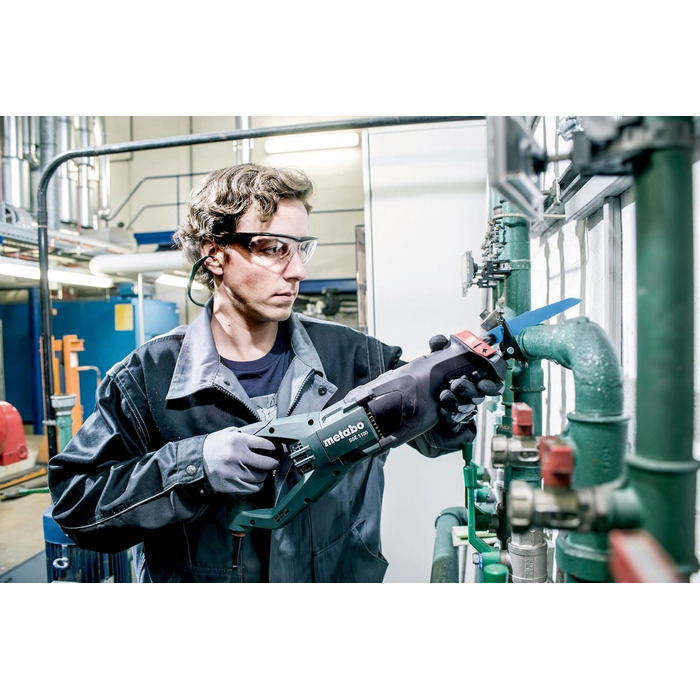 Пила для зворотно-поступального пиляння Metabo SSE 1100 - 606177500 - Пила для точної, зручної роботи в будь-якому положенні - дов