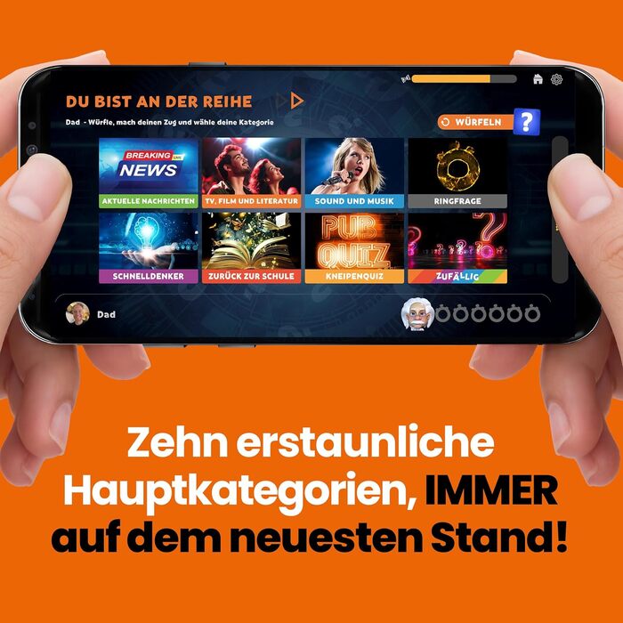 Перехитрили Цифрова вікторина-настільна гра Діти, підлітки та дорослі Ігровий вечір нового покоління для родини та друзів 224 гравці Вік 8 Понад 10 000 запитань Видання 2026 року