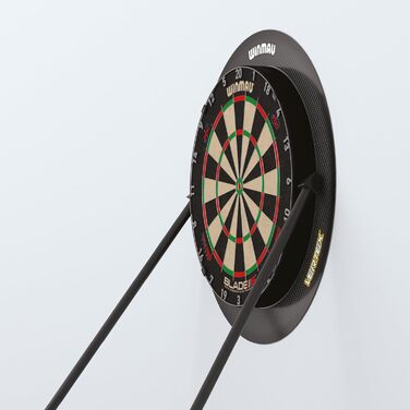 Мішень для дартсу та підставка для дартсу WINMAU Vertex - Портативна та регульована система для дартсу - Система кріплення для дартсу у формі штатива - Професійні аксесуари для дартсу - Сумісний з усіма мішнями для дартсу Winmau