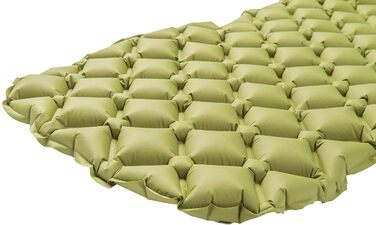 Надувний матрац Semptec Urban Survival Technology для кемпінгу надлегкий надувний матрац для вулиці з мішком, швидке надування, зелений (килимок для сну, кемпінговий килимок, надувний пляжний килимок)