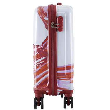 Валіза Semi Line 20' (S) White/Red Print (T5654-1)