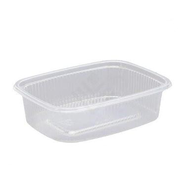 Стаканчики BAMI 150 г, 150 мл 108x82x34 мм, КВАДРАТНІ - прозорі ПП, стаканчики для делікатесів, салатниці, салатниці - комплект з кришкою - (250 стаканчиків 250 кришок)