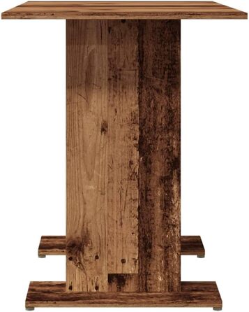 Обідній стіл vidaXL, Кухонний стіл, що легко доглядається, Обідній стіл, Кухонний обідній стіл, Імітація переробленої деревини, 110x60x75 см, Інженерна деревина