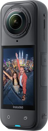 Водонепроникна екшн-камера 8K 360, лідер для умов слабкого освітлення, ефект невидимої селфі-палиці, міцний та змінний об&39єктив, 3-годинний час роботи від акумулятора, вбудований вітрозахист, 360 X5 -