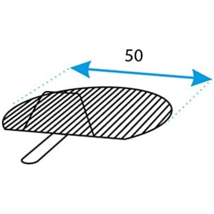 Круглий мангал з підставкою для паельї Ø 50 x 75 см, чорний 50 x 75 см Круглий мангал, 71581