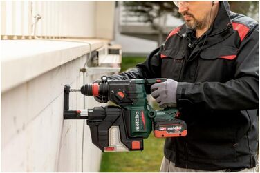 Акумуляторний перфоратор Metabo KH 18 LTX BL 28 Q 18В (перфоратор з швидкозатискним патроном Metabo, без акумулятора зарядного при