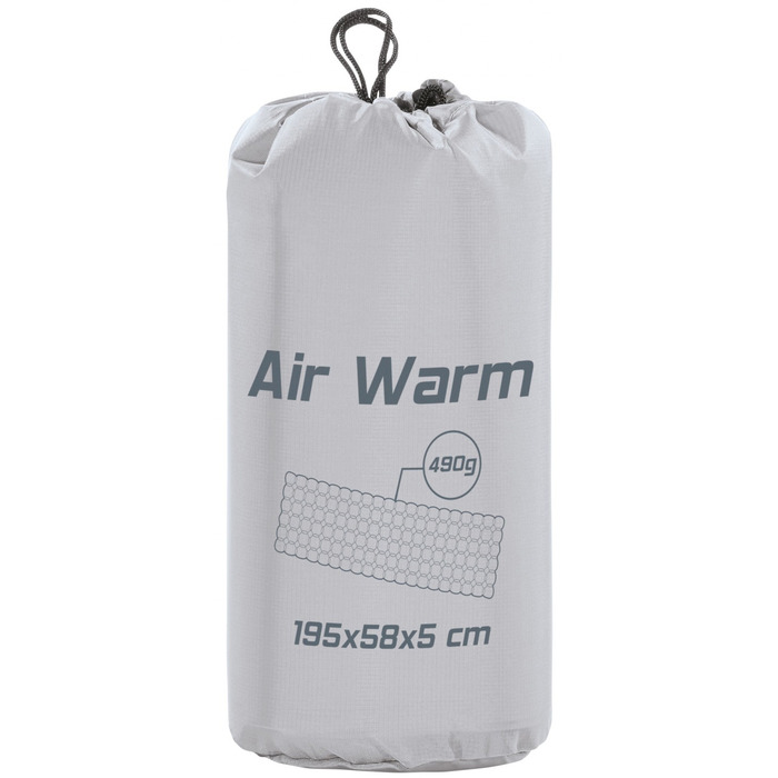 Килимок надувний Ferrino Air Warm Mat Grey (78248OII)