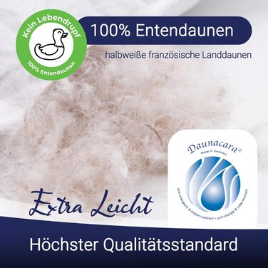 Пухова подушка ZOLLNER Deluxe зі 100 пуху - Виготовлено в Німеччині - підходить для алергіків - чохол з високоякісної бавовни Mako - можна прати при температурі до 60C - 40x40 см - готельна якість, комплект з , 40 x 40 см