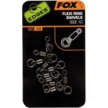 Fox Edges Flexi Ring Swivel Carp Swivel, Fox Edges Flexi Ring Swivel Carp Swivel