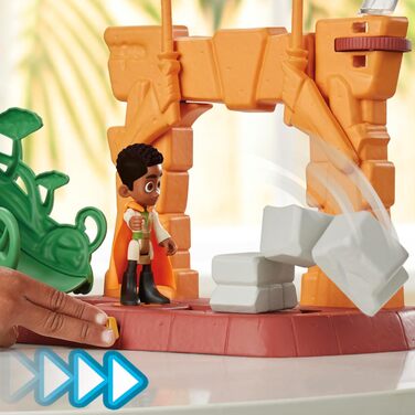 Ігровий набір Hasbro Star Wars Храм Джедаїв на Теноо, висота 50,5 см, зі світловими та звуковими ефектами, 2 фігурки, для дітей від 3 років, HQ PLAYSET