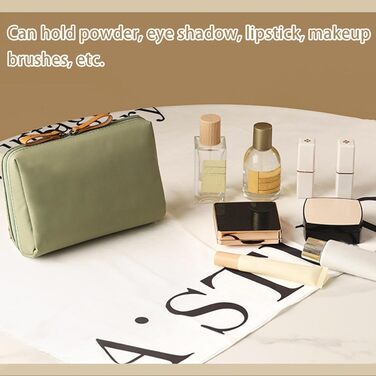 Організатор для косметички, Косметичка з відділеннями, Косметичка для пензликів для макіяжу, Водонепроникна, компактна дорожня кос