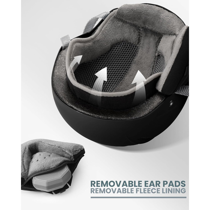 Лижний шолом OutdoorMaster MIPS - Шолом Kelvin II MIPS для сноуборду, чоловічий, жіночий та молодіжний, матовий чорний, розмір M