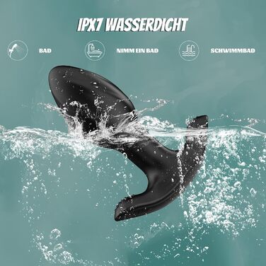 Анальна пробка, секс-іграшка для жінок та чоловіків, стимуляція простати для чоловіків, анальний вібратор з 10 режимами обертання та 10 режимами вібрації, секс-іграшка для пар, анальна пробка для жінок, секс-іграшка-анальна пробка, секс-іграшка