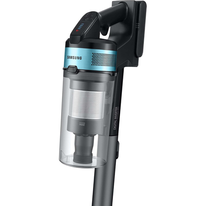 Акумуляторний пилосос Samsung Jet 75E PetPRO, 200 Вт, в комплекті щітка для шерсті та інші аксесуари, м'ятний, VS20B75BGR1/WD 200