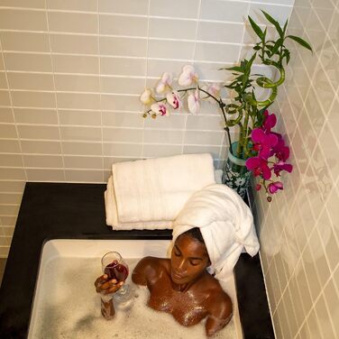 Набір розкішних турецьких рушників Mosobam, 76 х 147 см, 40 х 76 см, 33 х 33 см, білий, 700 г/м, бамбукова віскоза та егейська тур