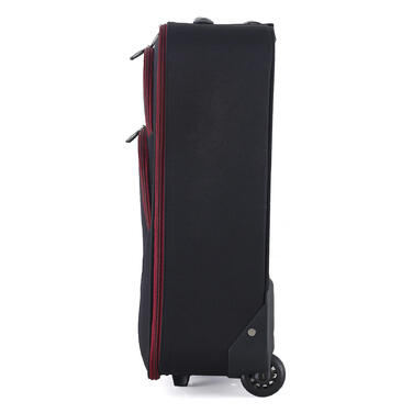 Валіза Semi Line 20' (S) Black/Red Lines (T5680-1)