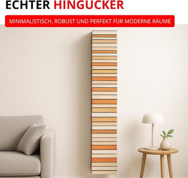 Настінна книжкова полиця Radius Booksbaum 2, велика, біла, виготовлена зі сталі з порошковим покриттям, 15 x 170 x 15,5 см, вміщує приблизно 130 книг, вантажопідйомність 6,5 кг на полицю, елегантна настінна полиця (725B)