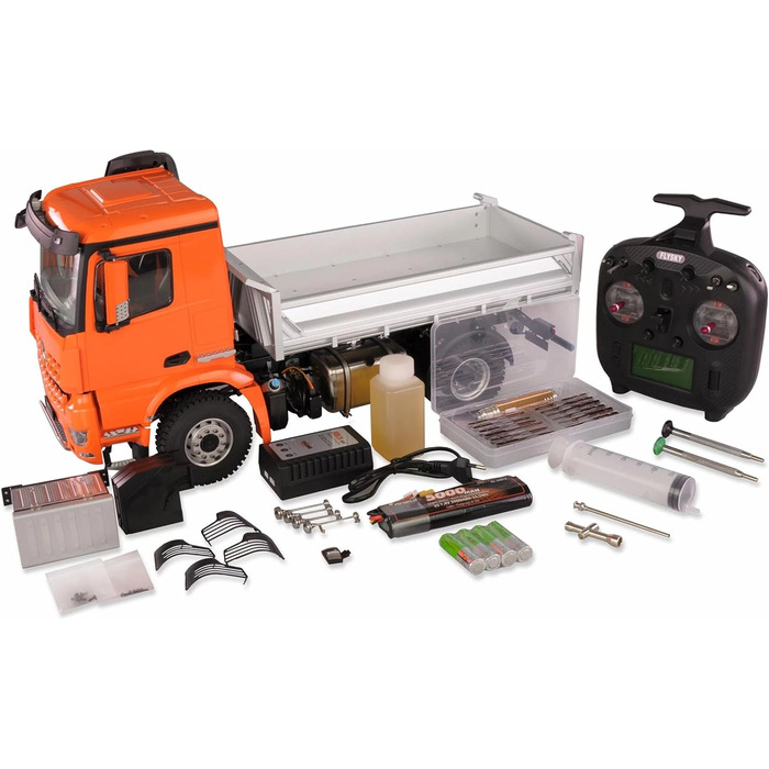 Гідравлічний самоскид Pro-Version 4x4 114 RTR помаранчевий, 22614 Mercedes-Benz Arocs
