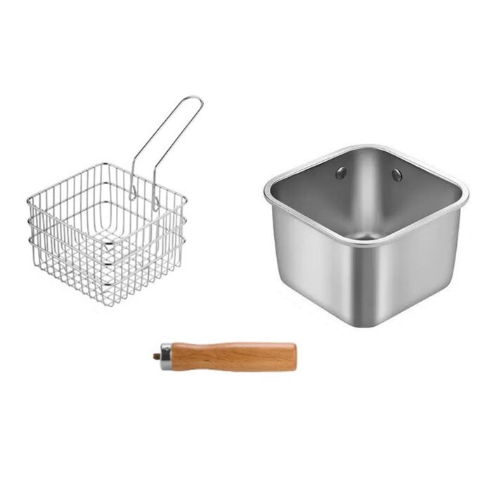 Набір посуду з нержавіючої сталі для кемпінгу, багатофункціональний, для смаження, приготування їжі на свіжому повітрі та портативного спорядження для кемпінгу, походів, нержавіюча кемпінгова плита